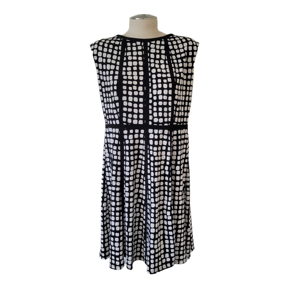 Karin Stevens Retro Sleeveless Dress Size 8 - Picture 1 of 6